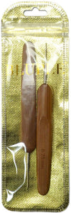Gancho de ganchillo de bambú, agujas de ganchillo, 0.020 in, 0.030 in NDP-5