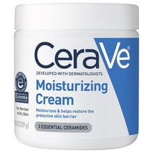 Cargar imagen en el visor de la galería, Crema Hidratante CeraVe Hidratante para rostro y cuerpo para pieles secas 19 oz
