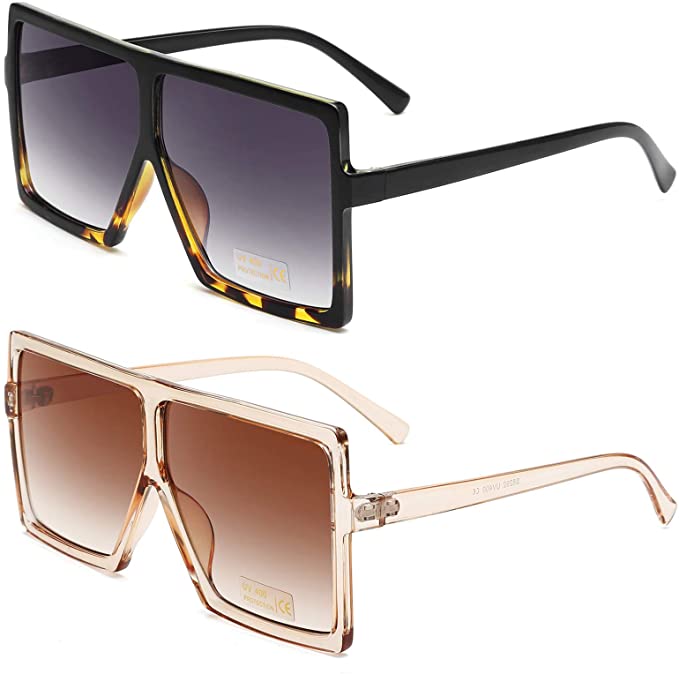 Gafas de Sol Para Hombre y Mujer Anteojos Tamaño Grande Cuadrado Lentes  Modernos