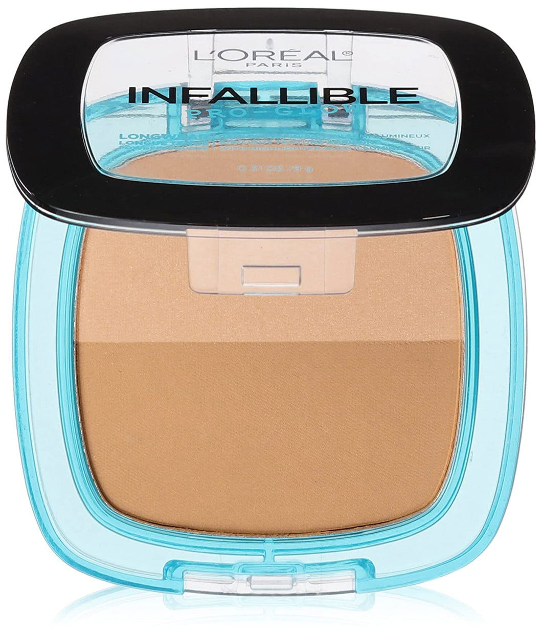 Base de maquillaje Infallible Pro Glow Powder, de L'Oreal Paris, Crema de Café