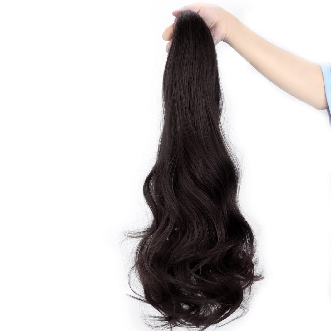 Extensiones onduladas de cola de caballo con clip 24 pulgadas, NDP43