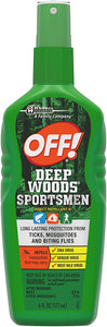 OFF! Deep Woods Sportsmen repelente de insectos 6 fl oz NDP19