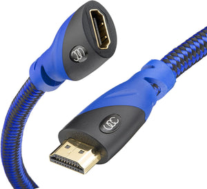 Cable de extensión HDMI 4K de 3.0 ft, macho a hembra – 9.8 ft NDP 12