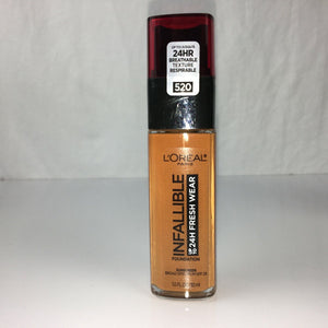 L'oreal Infallible Foundation 520 Sienna