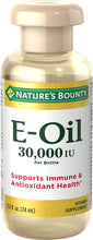 Cargar imagen en el visor de la galería, Aceite de vitamina E de Nature&#39;s Bounty 2.5oz
