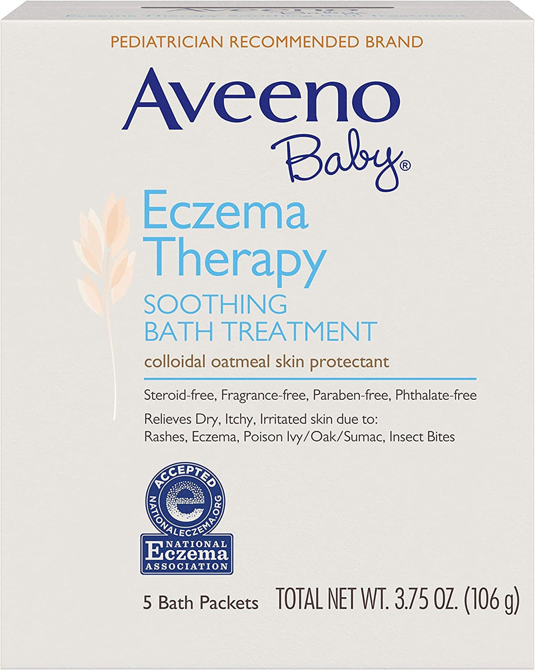 Aveeno Baby Terapia de eccema 5 unidades
