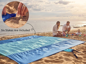 Manta de playa libre de arena, alfombra de playa extra grande NDP49