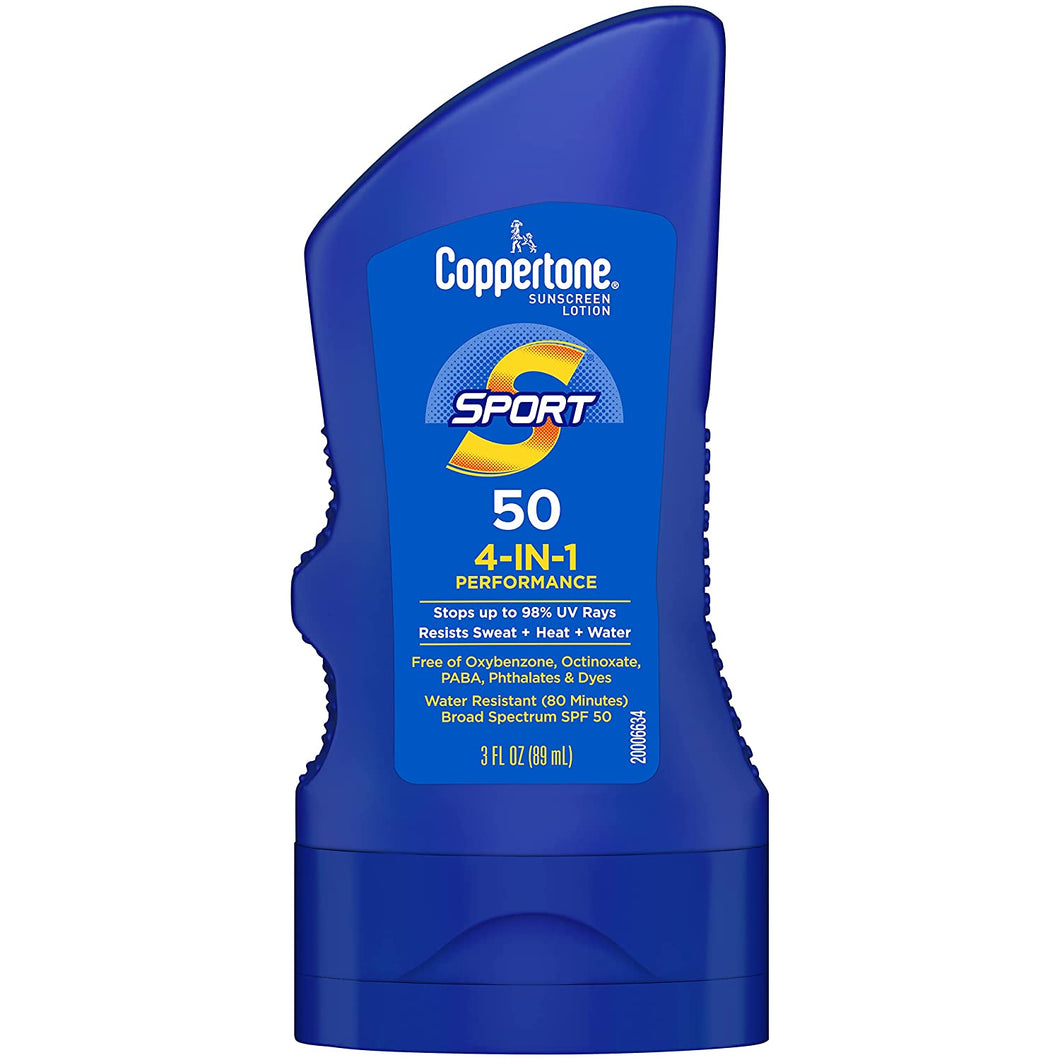 Protector solar deportivo Coppertone., SPF 50