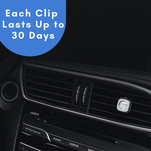 Clip ambientador de automóvil, 6 clips de ventilación NDP84