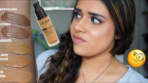 LA Girl PRO mate HD alta definición mate mate base mate (GLM681 Caramel)
