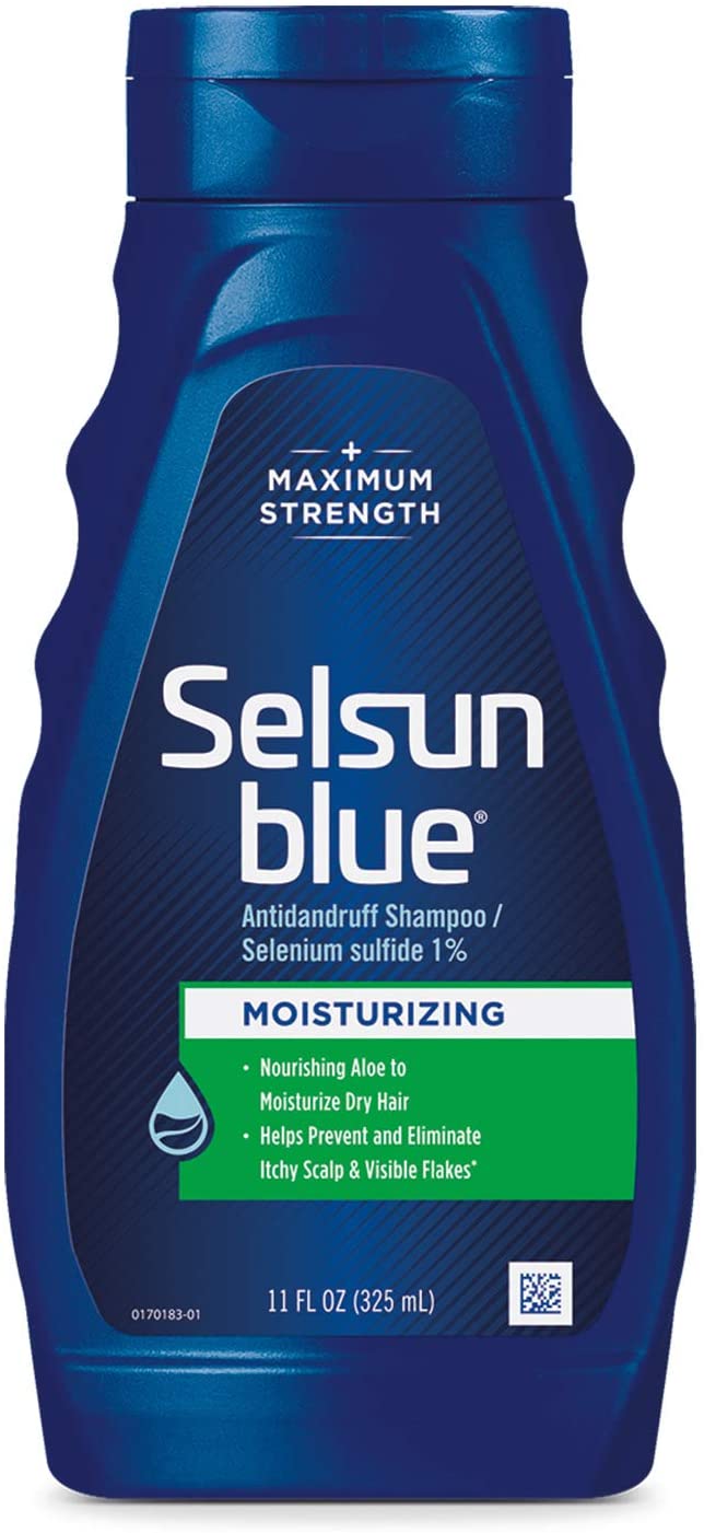 Champú hidratante Selsun Blue para la caspa