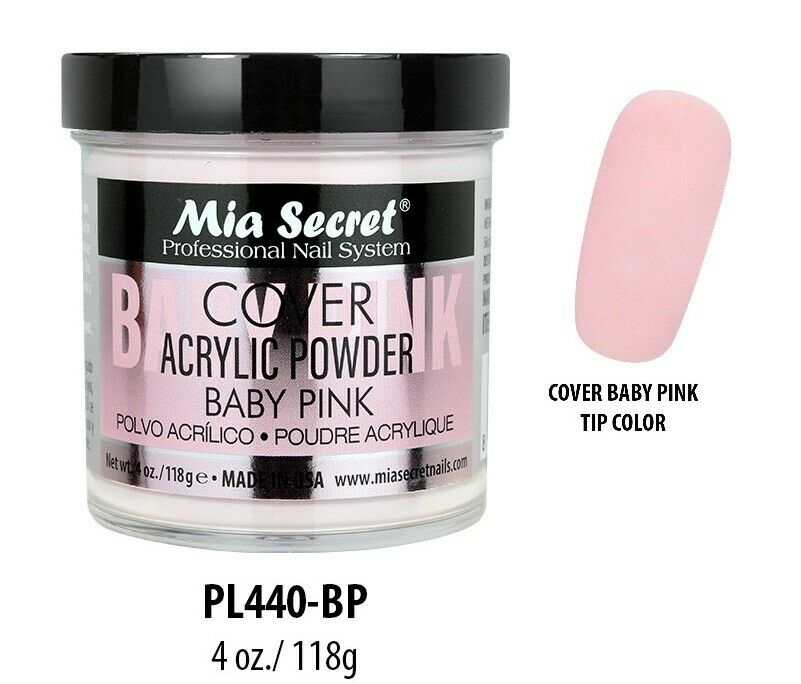 Cubierta acrílica en polvo Mia Secret Baby Pink