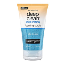 Cargar imagen en el visor de la galería, Exfoliante facial espumoso revitalizante de limpieza profunda de Neutrogena 4.2oz

