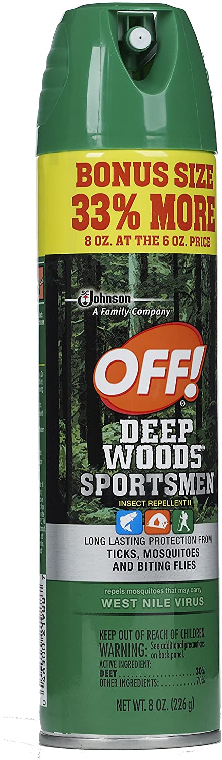 OFF! Deep Woods Sportsmen Repelente de insectos, 8 oz  NDP82