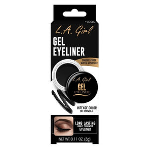 Delineador de ojos en gel L.A. Girl - Jet Black - 0.11 oz