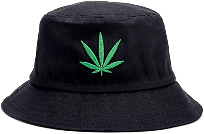 Marihuana / Weed Protección solar-Gorra de pesca plegable