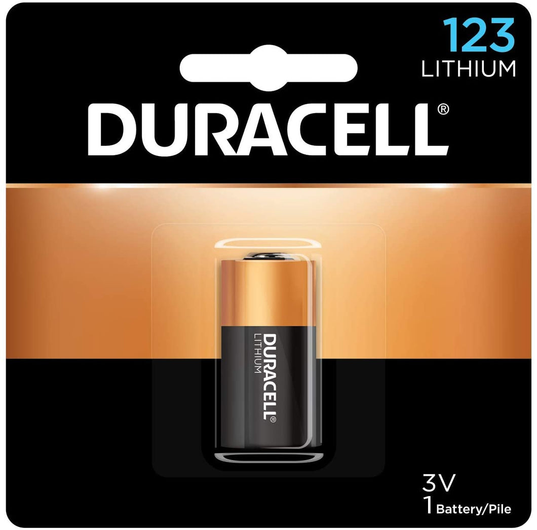 Duracell - Pilas de litio 123 de alta potencia