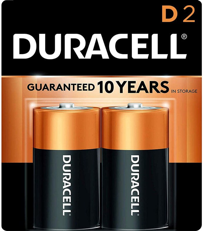 Duracell CopperTop - Pilas alcalinas D de larga duración NDP23