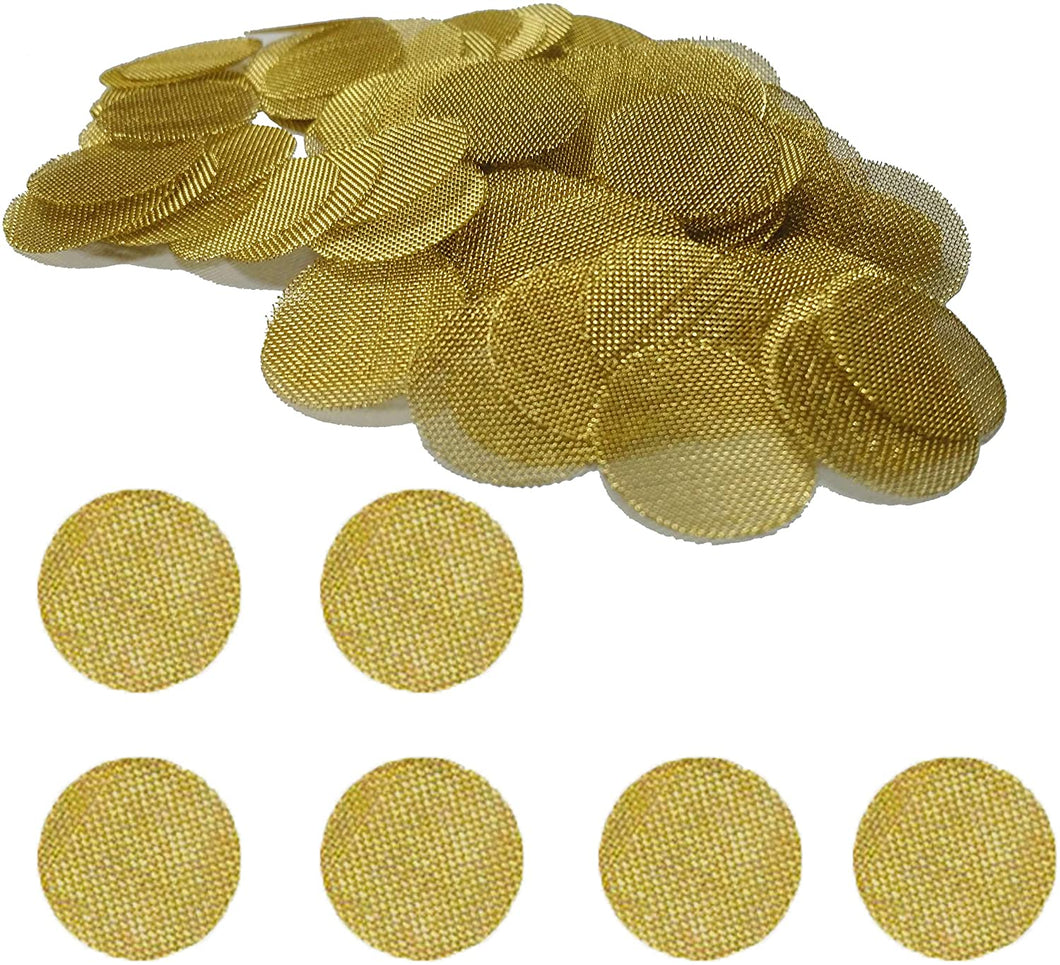 Filtros cobrizos de pipa Grimm SUPA, 3/4 pulgadas, paquete de 50