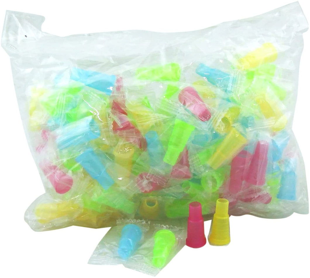 Hookah Accessories Shisha Nargila - Puntas para boca (100 unidades), multicolor