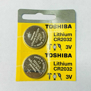 Toshiba CR2032 CR 2032 3V BATERIA DE LITIO BR2032 DL2032- 2 unidades