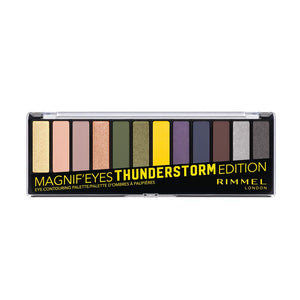 Paleta de sombras de ojos Rimmel Magnif'eyes, Paleta, Thunderstorm