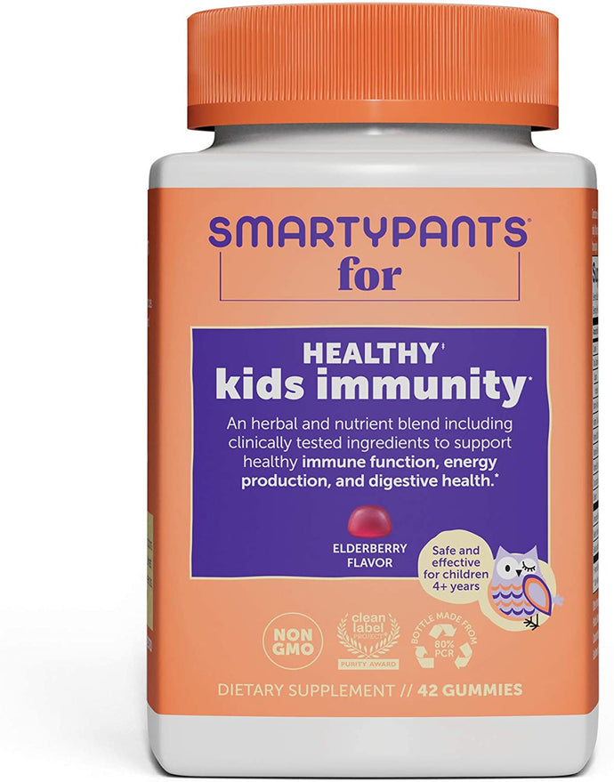 Gomitas co vitaminas C, D, A, & Zinc para la inmunidad para niños 42 gomitas