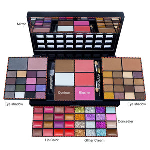 Kit completo de maquillaje para mujer – 74 colores de maquillaje NDP81