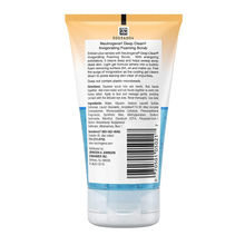 Cargar imagen en el visor de la galería, Exfoliante facial espumoso revitalizante de limpieza profunda de Neutrogena 4.2oz

