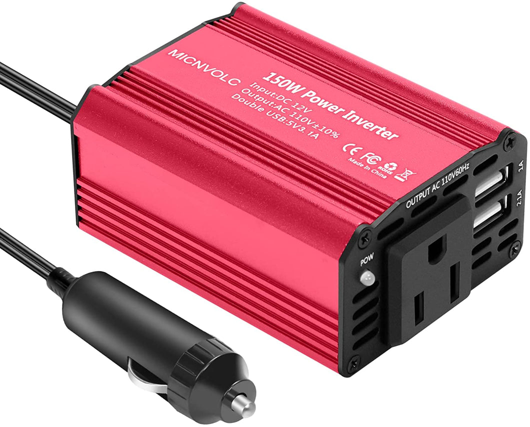 Inversor de corriente DC 12 V a 110 V AC NDP-18