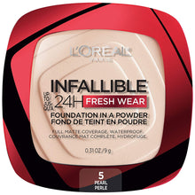 Cargar imagen en el visor de la galería, L&#39;Oreal Paris - Maquillaje base en polvo Infallible Fresh Wear, hasta 24 horas de uso
