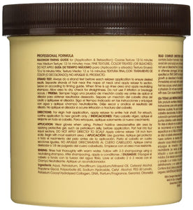 No Base Crema relajante para el cabello, regular, 15 onzas