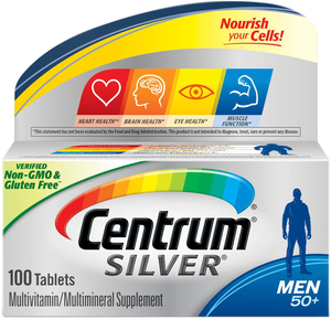 Centrum Silver para hombres mayores de 50+ años
