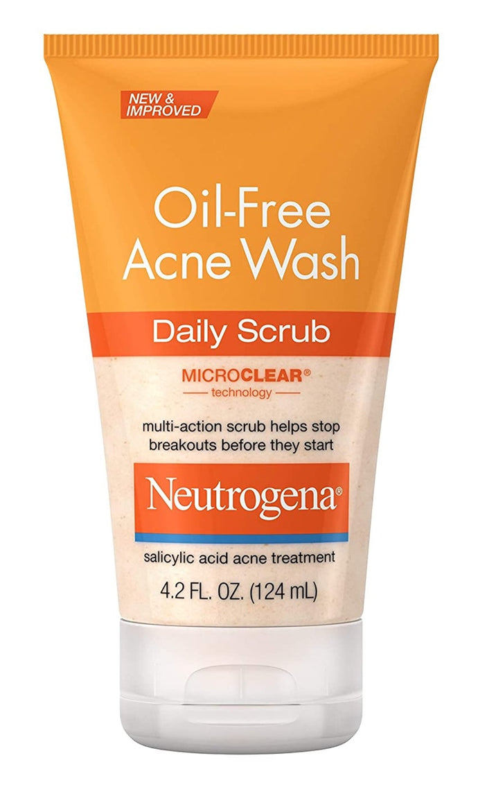 Exfoliante para el acne sin aceite Neutrogena 4.2oz