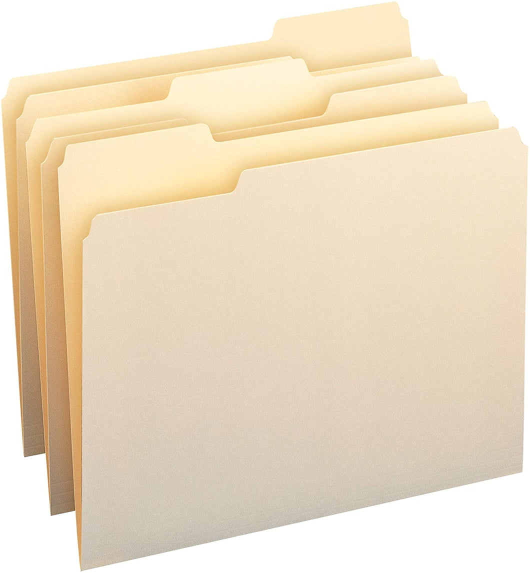 Carpeta de archivos, pestaña de corte 1/3, (Manila)  NDP85
