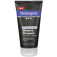 Cargar imagen en el visor de la galería, Crema de afeitar para hombres Neutrogena para pieles sensibles (Paquete de 2)
