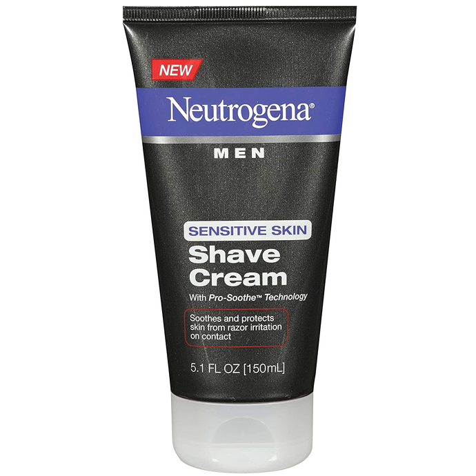 Crema de afeitar para hombres Neutrogena para pieles sensibles (Paquete de 2)