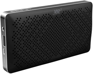 VR3 portátil 4000mAh Power Bank con Bluetooth Dual Altavoces, con micrófono y más de 35 horas  de reproducción NDP10