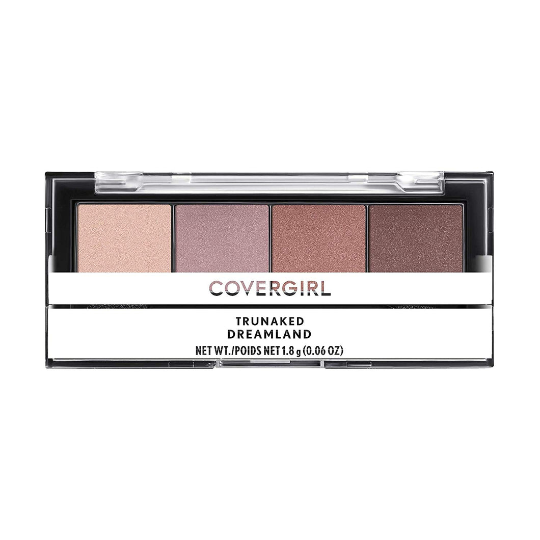 Covergirl - Paleta de sombras de ojos cuádruple de Covergir, Dreamland, 0.06 onzas