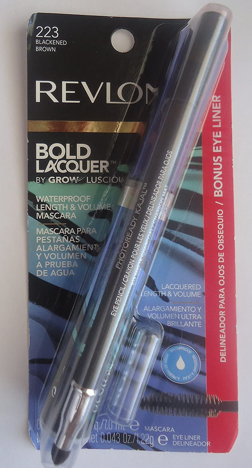Revlon Mascara Bold Lacquer con delineador de ojos extra - #223 Negro Ennegrecido
