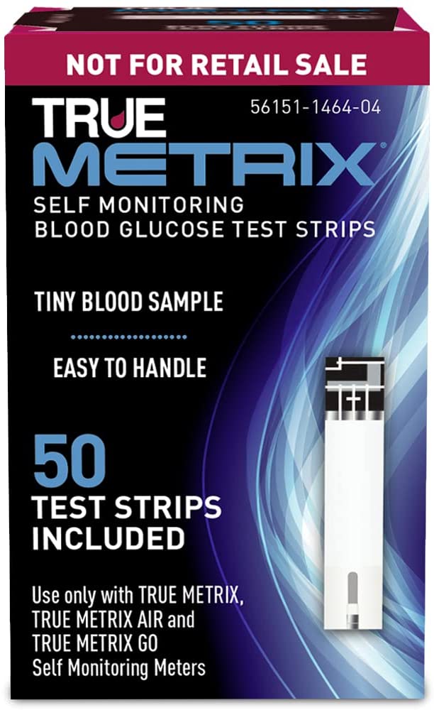 True Metrix. Tiras de prueba de glucosa en sangre