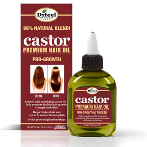 Aceite de ricino para el cabello Castor Pro-Crecimiento 2.5 oz.