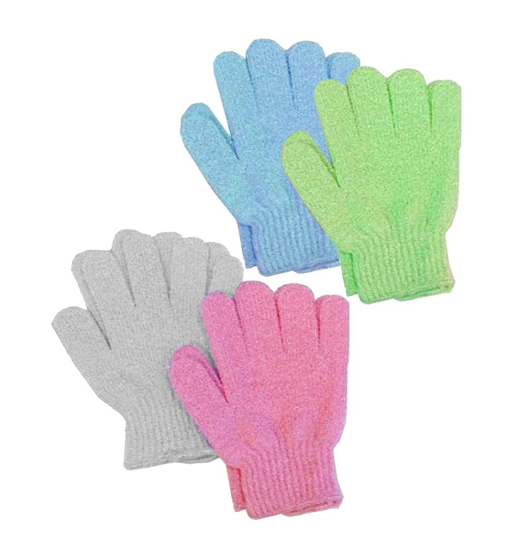 Guantes de baño exfoliantes, hechos de 100 % nailon NDP17