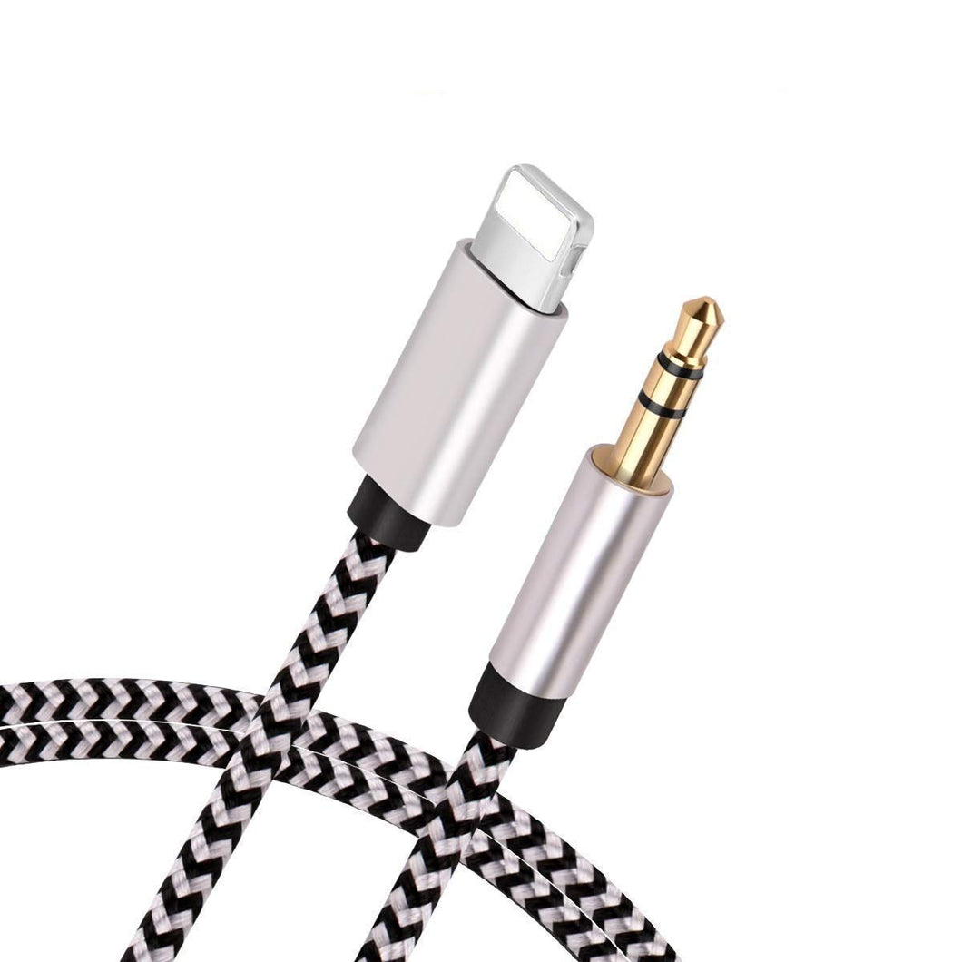 Cable auxiliar para auto Compatible con iPhone de 3.5 mm NDP-14