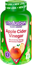 Cargar imagen en el visor de la galería, Vitafusion Vitaminas gomosas de vinagre de sidra de manzana, 500 mg, 60 unidades
