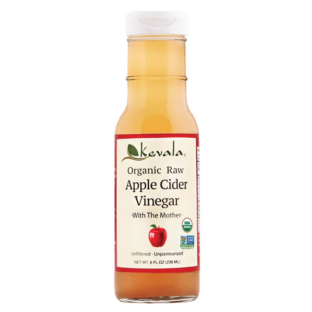 Vinagre de sidra de manzana cruda orgánica
