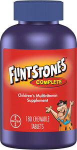Picapiedras masticables vitaminas multivitamínico completo para niños y niñas