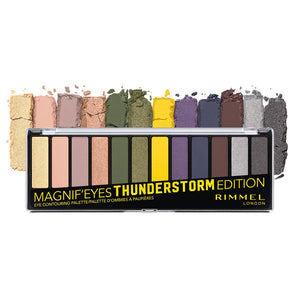 Paleta de sombras de ojos Rimmel Magnif'eyes, Paleta, Thunderstorm