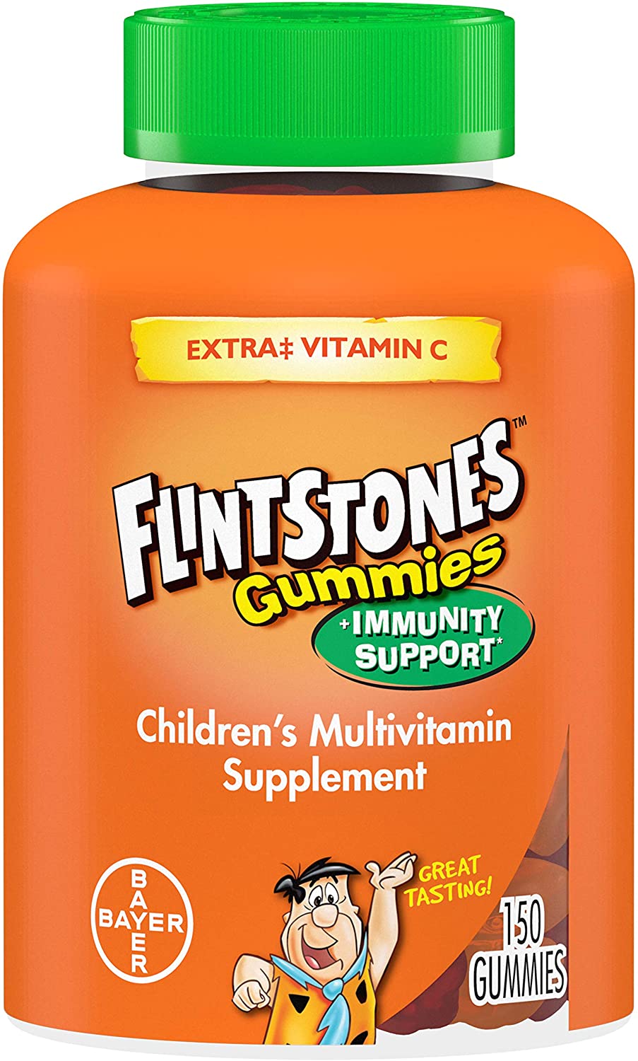 Flintstones- Multivitaminas gomitas para niños y con soporte inmunológico 150 gomitas
