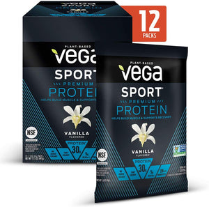 Proteína en polvo Sport Performance Vega, 12 unidades